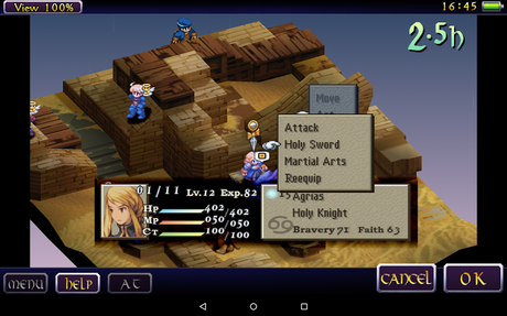 FINAL FANTASY TACTICS : WotL - screenshot