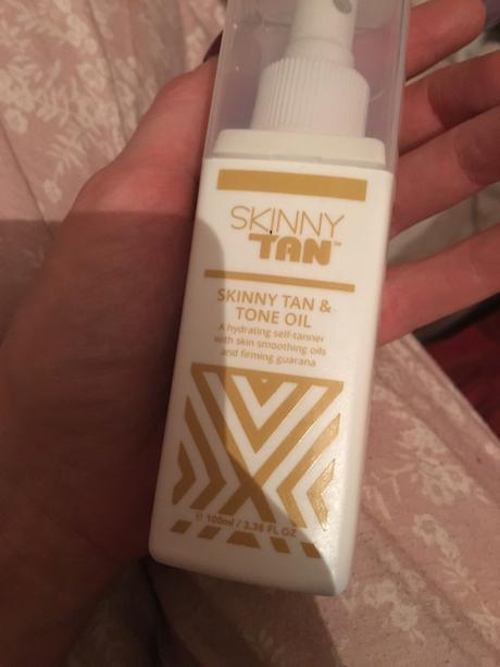 Skinny tan & tone oil
