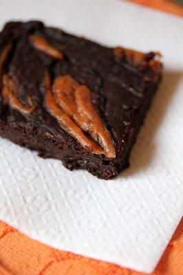 Vegan Black Bean Brownies with Peanut Butter Swirl