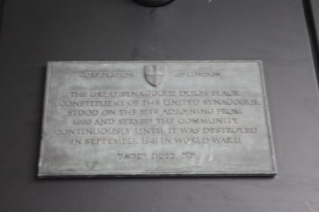 #plaque366 The Great Synagogue