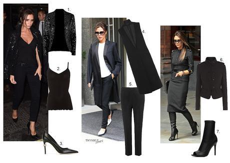 GET THE LOOK | VICTORIA BECKHAM IN ALL BLACK EVERYTHING