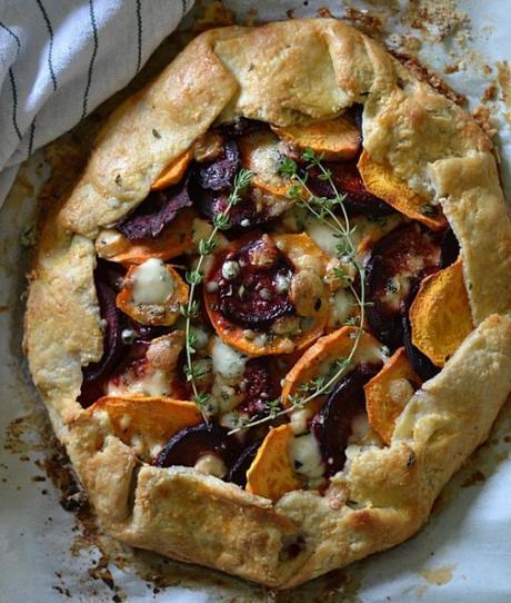Sweet Potato and Beet Galette
