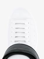 Black And White Friday:  Alexander McQueen Extended Sole Hi-Top Sneakers