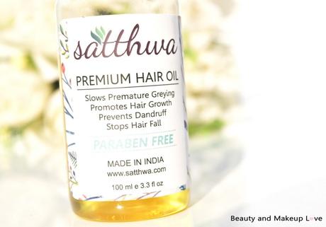 Satthwa Premium Hair Oil: An Oil for All Your Hair Needs!