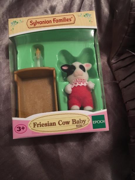 Sylvanian families and cow baby