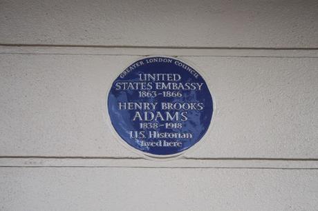 #plaque366 The U.S Embassy & Henry Brooks Adams
