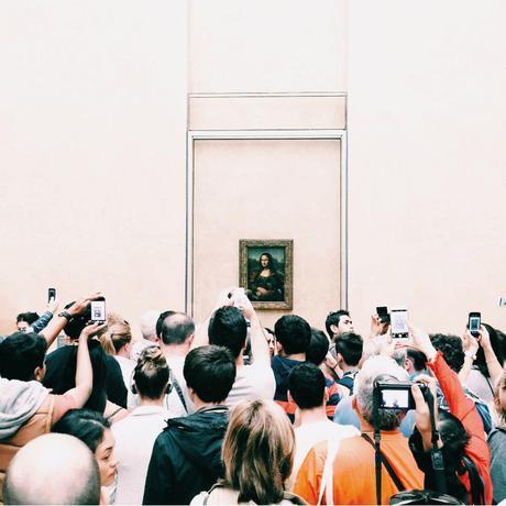 Mona Lisa at The Louvre, Paris