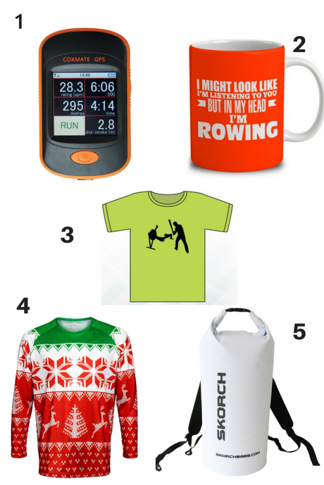 Christmas gift guide for male rowers