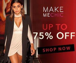 Black Friday starts NOW - Save up to 75% at MakeMeChic! Limited Time Offer