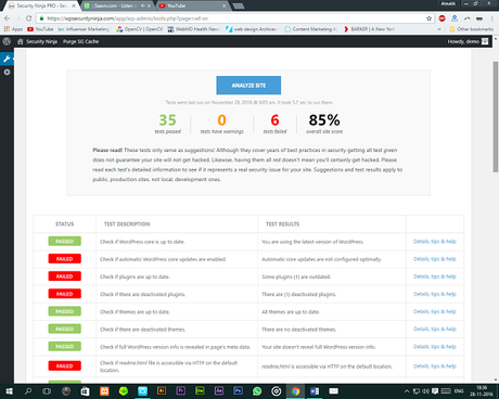 WordPress Security Ninja Plugin Review: 40+ Security Tests With 1-Click