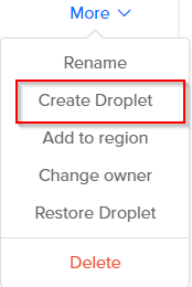 How to Transfer Digital Ocean Droplet from One Account to Another?