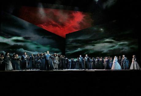 The Storm Scene from Act I of Verdi's Otello (Photo: Ken Howard / Met Opera)