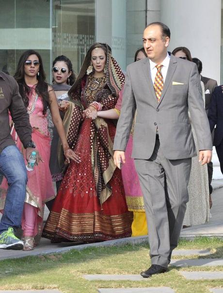 Check Out The Cute Photos of Yuvraj Singh And Hazel Keech Mehandi and Gurudwara Wedding