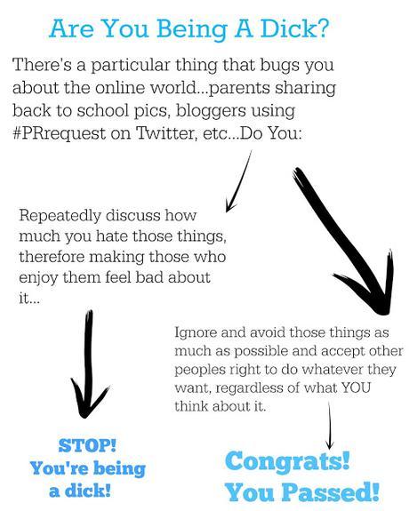 How Not To Be A D**k Online