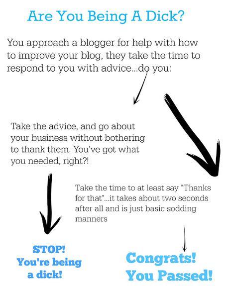 How Not To Be A D**k Online