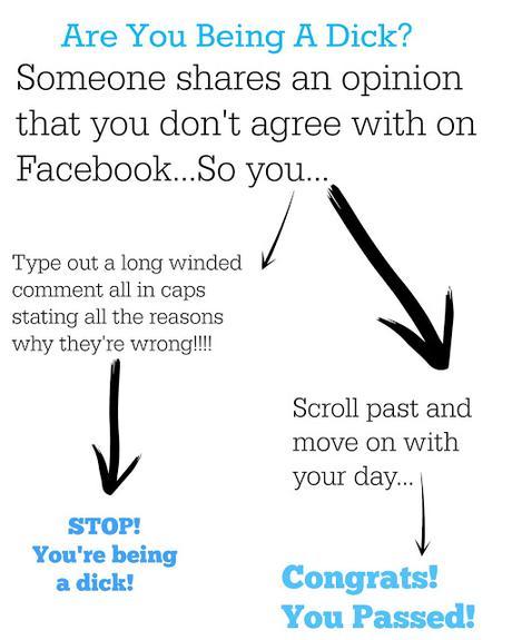 How Not To Be A D**k Online