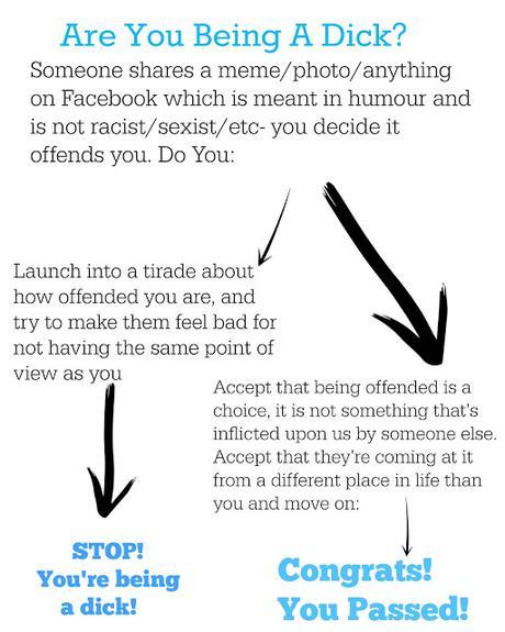 How Not To Be A D**k Online