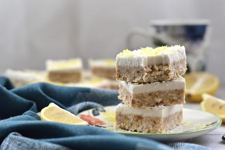 Paleo Lemon and Coconut Cheesecake Bars (Paleo, Gluten Free, SCD, GAPS, Vegan)