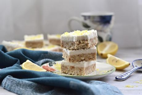 Paleo Lemon and Coconut Cheesecake Bars (Paleo, Gluten Free, SCD, GAPS, Vegan)