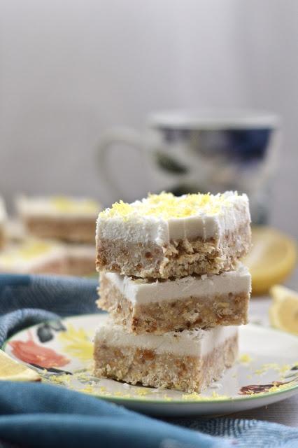 Paleo Lemon and Coconut Cheesecake Bars (Paleo, Gluten Free, SCD, GAPS, Vegan)