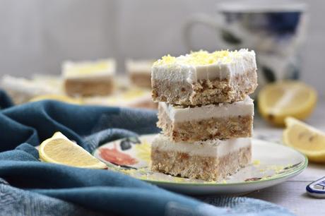 Paleo Lemon and Coconut Cheesecake Bars (Paleo, Gluten Free, SCD, GAPS, Vegan)