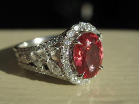 Red Spinal and Diamond ring - image by Aljdewey