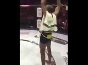 Elazar Tariku Jewish Fighter Wears Tzitzit Kippah While Listening 'Shema Yisrael' (video)