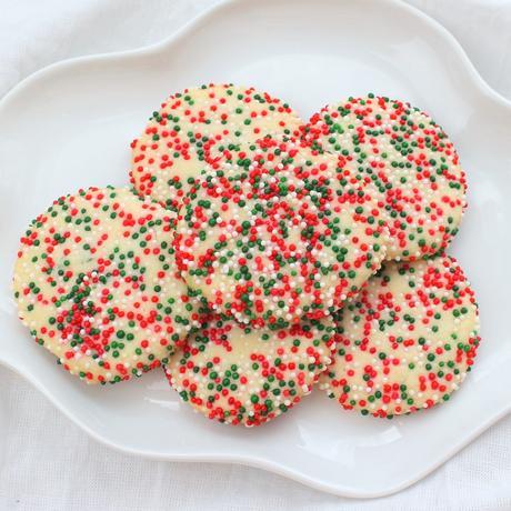 Lemon Sprinkles #ChristmasCookies #FBLCookieExchange Lemon Sprinkles