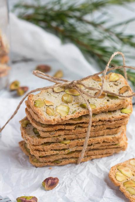 Pistachio, Lemon & Rosemary Biscotti: A Great Last Minute Gift