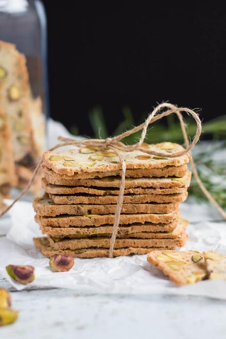 Pistachio, Lemon & Rosemary Biscotti: A Great Last Minute Gift