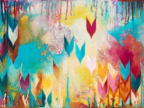 Abstract Painting by San Francisco Artist Heather Robinson