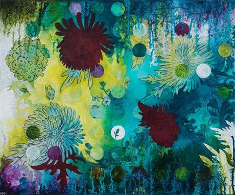Abstract Painting by San Francisco Artist Heather Robinson