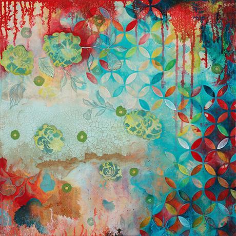 Abstract Painting by Heather Robinson