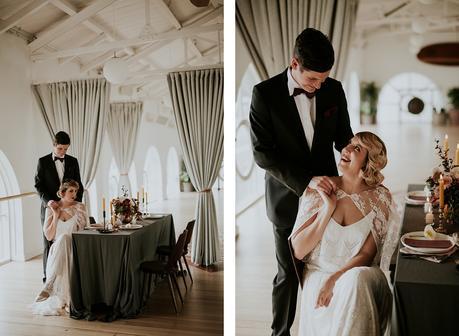 Charleston Charm. Modern Luxe 1920’s Inspired Wedding Inspiration