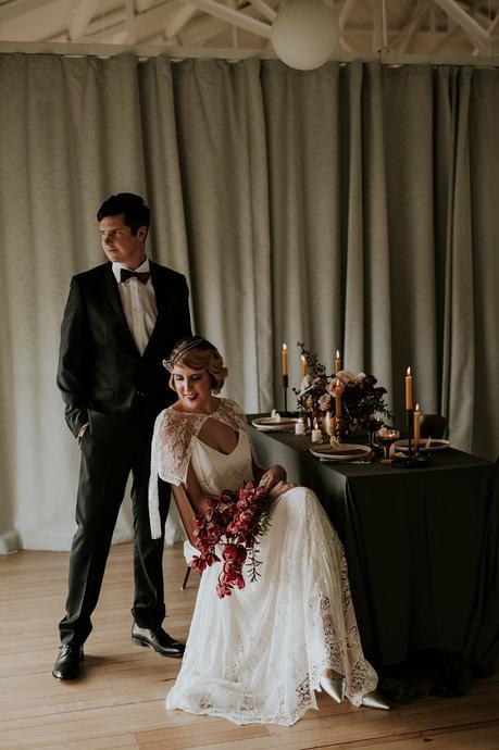 Charleston Charm. Modern Luxe 1920’s Inspired Wedding Inspiration