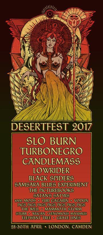 John Garcia's cult desert rock unit SLO BURN to reform for an exclusive performance at DESERTFEST LONDON
