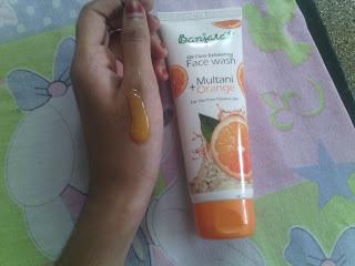 Banjaras multani+orange face wash review