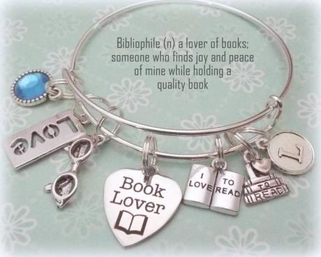 book lover gift, Christmas gift for best friend, personalized jewelry gift, gift for girlfriend, birthstone jewelry, initial jewelry