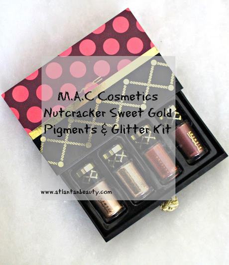 M.A.C Cosmetics Nutcracker Sweet Gold Pigments and Glitter Kit