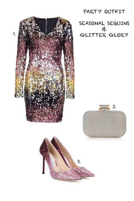 PARTY OUTFIT EDIT | SEASONAL SEQUINS AND GLITTER GLORY