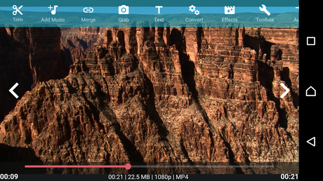    AndroVid Pro Video Editor- screenshot  