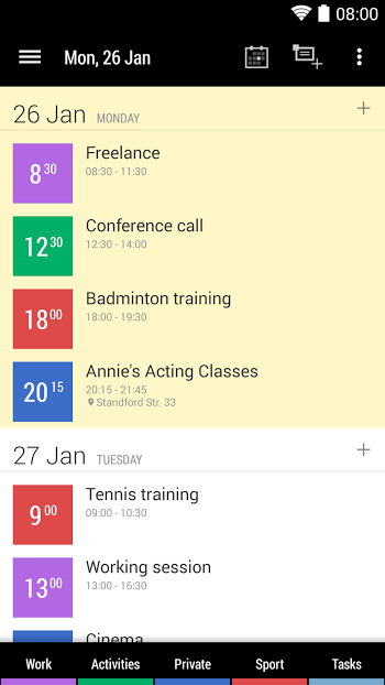    Business Calendar 2- screenshot  