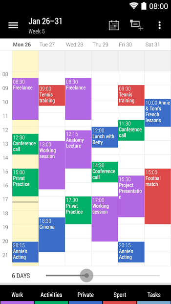    Business Calendar 2- screenshot  