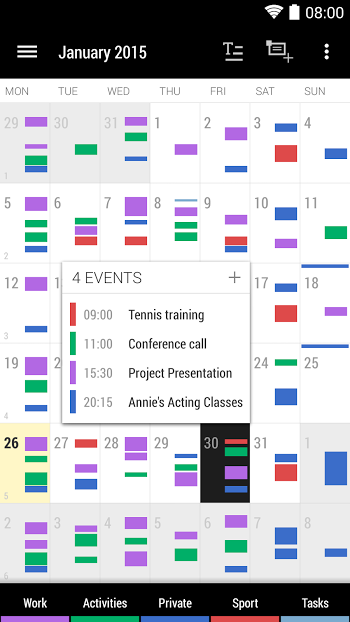    Business Calendar 2- screenshot  