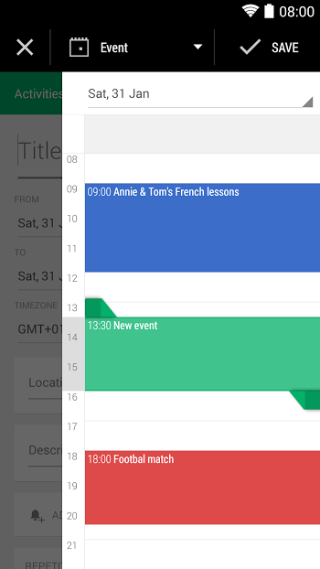    Business Calendar 2- screenshot  