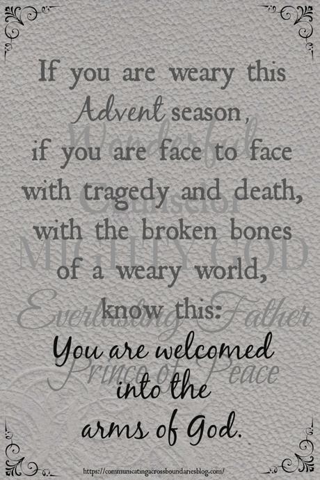 A Broken World Meets an Advent Season