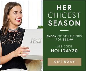 $400 Worth of Style for Only $69.99. Use Code HOLIDAY30