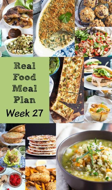 Real Food Meal Plan – Week 27