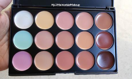 Bornprettystore 15 Colors Concealer Set Makeup Palette Review