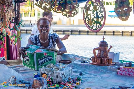 This smiling woman left us with good impressions of Curacao